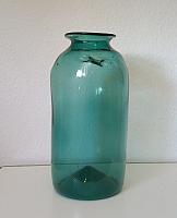 Vorratsgefaess mit Kordelhalterung, Hoehe 37 cm